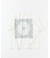 HAV-A-HANK×FREAK'S STORE/ハバハンク 別注 バックプリント バンダナデザイン ピグメント クルーネックTシャツ