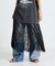 Tシャツ レースドッキング ワンピース