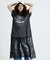 Tシャツ レースドッキング ワンピース