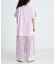 Tシャツ レースドッキング ワンピース