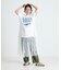 Tシャツ レースドッキング ワンピース