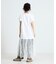 Tシャツ レースドッキング ワンピース