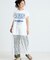 Tシャツ レースドッキング ワンピース