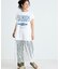 Tシャツ レースドッキング ワンピース