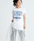 Tシャツ レースドッキング ワンピース