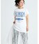 Tシャツ レースドッキング ワンピース