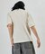 ボーンプリント パウダーブリーチ クルーネックTシャツ