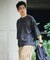 コールドダイ フットボール クルーネックTシャツ