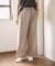 別注スキッパーブラウス パンツセットアップ