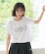 別注 フレンチスリーブTシャツ スカートセットアップ