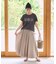 別注 フレンチスリーブTシャツ スカートセットアップ