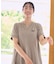 別注 スキッパーネック Tシャツワンピース/吸汗 速乾 抗菌防臭効果あり