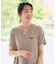 別注 スキッパーネック Tシャツワンピース/吸汗 速乾 抗菌防臭効果あり