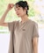 別注 スキッパーネック Tシャツワンピース/吸汗 速乾 抗菌防臭効果あり