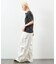 Essentials タイトフィット S/S ヘンリーネック ピグメントTシャツ