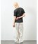 Essentials タイトフィット S/S ヘンリーネック ピグメントTシャツ