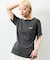 Essentials タイトフィット S/S ヘンリーネック ピグメントTシャツ