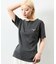 Essentials タイトフィット S/S ヘンリーネック ピグメントTシャツ