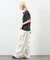 Essentials タイトフィット S/S ヘンリーネック ピグメントTシャツ