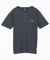 Essentials タイトフィット S/S ヘンリーネック ピグメントTシャツ