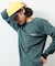 Essentials タイトフィット L/S クルーネック ピグメントTシャツ