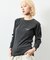 Essentials タイトフィット L/S クルーネック ピグメントTシャツ