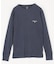 Essentials タイトフィット L/S クルーネック ピグメントTシャツ