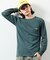 Essentials タイトフィット L/S クルーネック ピグメントTシャツ