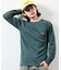 Essentials タイトフィット L/S クルーネック ピグメントTシャツ