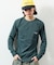 Essentials タイトフィット L/S クルーネック ピグメントTシャツ