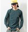 Essentials タイトフィット L/S クルーネック ピグメントTシャツ