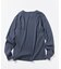 Essentials タイトフィット L/S クルーネック ピグメントTシャツ