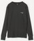 Essentials タイトフィット L/S クルーネック ピグメントTシャツ