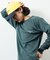 Essentials タイトフィット L/S クルーネック ピグメントTシャツ