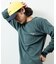 Essentials タイトフィット L/S クルーネック ピグメントTシャツ