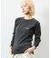 Essentials タイトフィット L/S クルーネック ピグメントTシャツ