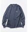 Essentials タイトフィット L/S クルーネック ピグメントTシャツ
