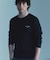 Essentials タイトフィット L/S クルーネック ワッフルTシャツ