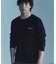 Essentials タイトフィット L/S クルーネック ワッフルTシャツ