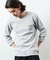 Essentials タイトフィット L/S クルーネック ワッフルTシャツ
