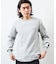 Essentials タイトフィット L/S クルーネック ワッフルTシャツ