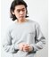 Essentials タイトフィット L/S クルーネック ワッフルTシャツ
