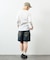 Essentials タイトフィット L/S クルーネック ワッフルTシャツ