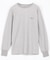 Essentials タイトフィット L/S クルーネック ワッフルTシャツ