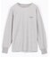 Essentials タイトフィット L/S クルーネック ワッフルTシャツ