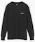 Essentials タイトフィット L/S クルーネック ワッフルTシャツ