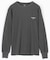 Essentials タイトフィット L/S クルーネック ワッフルTシャツ