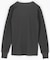 Essentials タイトフィット L/S クルーネック ワッフルTシャツ