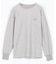 Essentials タイトフィット L/S クルーネック ワッフルTシャツ