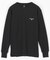 Essentials タイトフィット L/S クルーネック ワッフルTシャツ